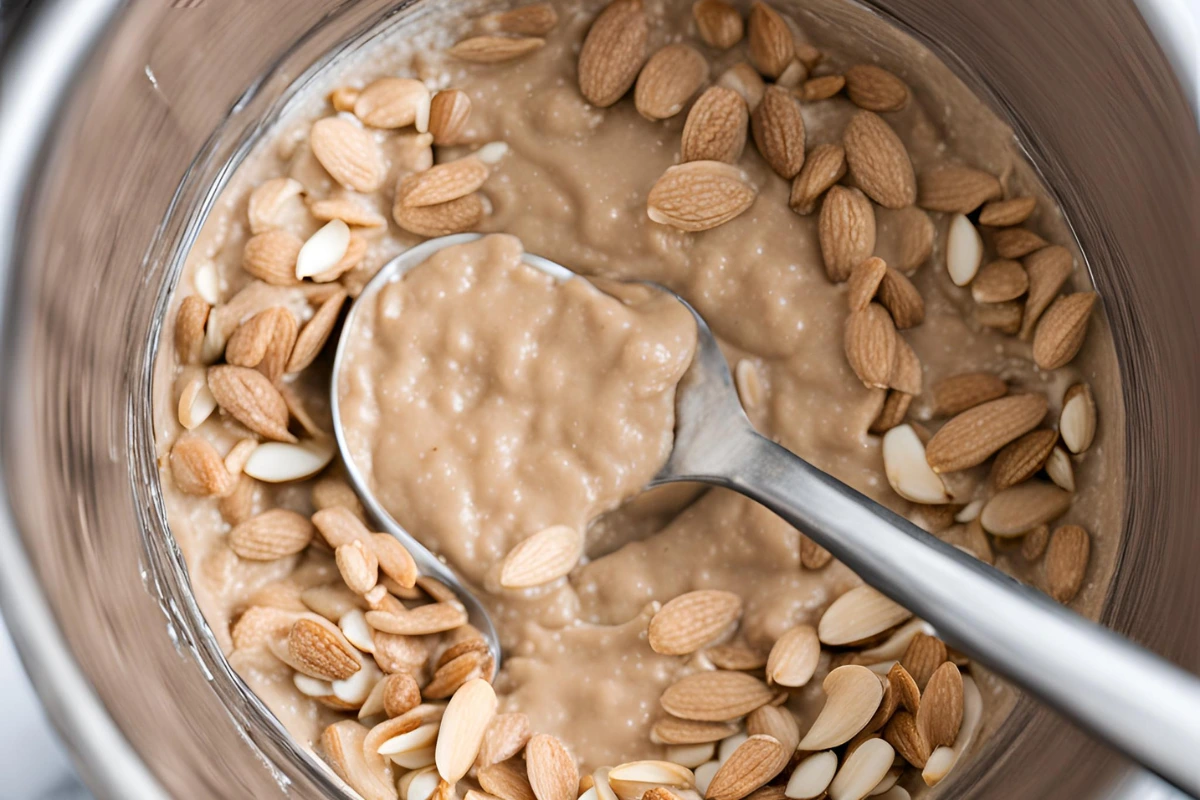 almond butter overnight oats